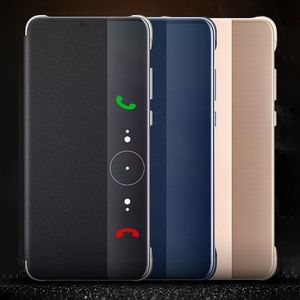 Hurtel Sleep Case pokrowiec etui z klapką typu Smart Cover Huawei P20 Pro czarny uniwersalny 7