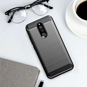 Hurtel Carbon Case elastyczne etui pokrowiec Xiaomi Redmi 8 czarny uniwersalny 7