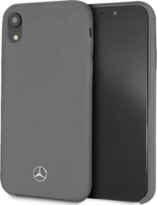 Mercedes Mercedes MEHCI61SILGR iPhone Xr hard case szary/grey Silicon uniwersalny 1