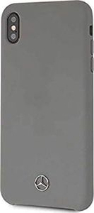 Mercedes Mercedes MEHCI65SILGR iPhone Xs Max hard case szary/grey Silicon uniwersalny 2