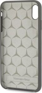 Mercedes Mercedes MEHCI65SILGR iPhone Xs Max hard case szary/grey Silicon uniwersalny 3