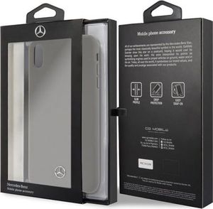 Mercedes Mercedes MEHCI65SILGR iPhone Xs Max hard case szary/grey Silicon uniwersalny 4