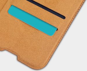 Nillkin Nillkin Qin skórzana kabura etui Samsung Galaxy A71 czarny uniwersalny 10