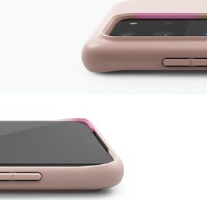 Ringke Ringke Air S ultracienkie żelowe etui pokrowiec Samsung Galaxy S20 Ultra różowy (ADSG0017) uniwersalny 3
