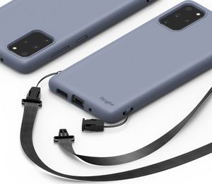 Ringke Ringke Air S ultracienkie żelowe etui pokrowiec Samsung Galaxy S20 Plus koralowy (ADSG0012) uniwersalny 4