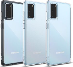 Ringke Ringke Fusion Matte etui pokrowiec z żelową ramką Samsung Galaxy S20 przezroczysty (FMSG0002) uniwersalny 13
