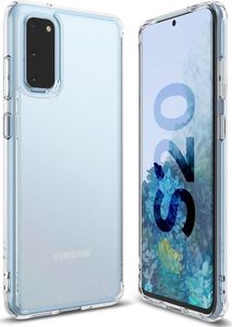 Ringke Ringke Fusion Matte etui pokrowiec z żelową ramką Samsung Galaxy S20 przezroczysty (FMSG0002) uniwersalny 2