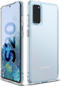 Ringke Ringke Fusion Matte etui pokrowiec z żelową ramką Samsung Galaxy S20 przezroczysty (FMSG0002) uniwersalny 3