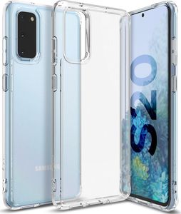 Ringke Ringke Fusion Matte etui pokrowiec z żelową ramką Samsung Galaxy S20 przezroczysty (FMSG0002) uniwersalny 4