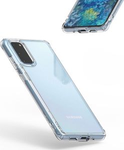 Ringke Ringke Fusion Matte etui pokrowiec z żelową ramką Samsung Galaxy S20 przezroczysty (FMSG0002) uniwersalny 6