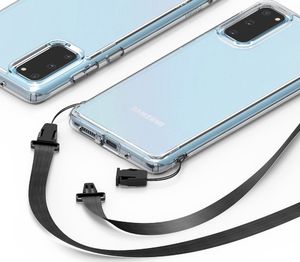 Ringke Ringke Fusion Matte etui pokrowiec z żelową ramką Samsung Galaxy S20 przezroczysty (FMSG0002) uniwersalny 8