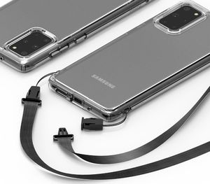 Ringke Ringke Fusion Matte etui pokrowiec z żelową ramką Samsung Galaxy S20 Plus przezroczysty (FMSG0003) uniwersalny 8