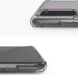 Ringke Ringke Fusion Matte etui pokrowiec z żelową ramką Samsung Galaxy S20 Plus przezroczysty (FMSG0003) uniwersalny 9