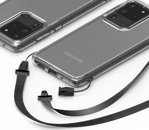 Ringke Ringke Fusion Matte etui pokrowiec z żelową ramką Samsung Galaxy S20 Ultra przezroczysty (FMSG0004) uniwersalny 8