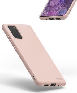 Ringke Ringke Air S ultracienkie żelowe etui pokrowiec Samsung Galaxy S20 Plus różowy (ADSG0014) uniwersalny 2