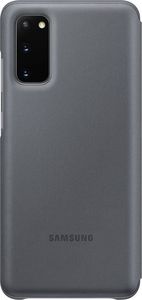 Samsung Samsung LED View Cover etui pokrowiec z wyświetlaczem LED Samsung Galaxy S20 szary (EF-NG980PJEGEU) uniwersalny 2