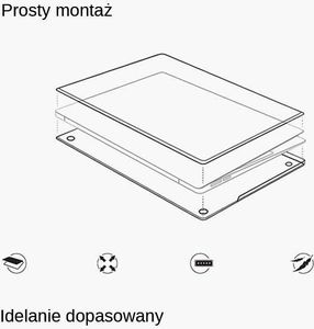 Etui Uniq UNIQ etui Husk Pro MacBook Air 13" (2018) czarny/frost smoke uniwersalny 7