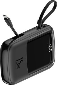 Powerbank Baseus Qpow 15W Lightning 10000mAh Czarny 3