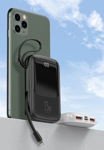 Powerbank Baseus Qpow 15W Lightning 10000mAh Czarny 7