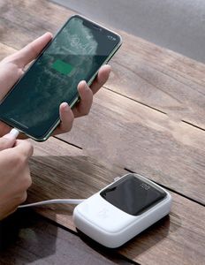 Powerbank Baseus Qpow 15W Lightning 10000mAh Czarny 9