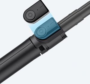 Selfie stick Remax Remax selfie stick teleskopowy rozsuwany kijek do selfie statyw z pilotem Bluetooth czarny (XT-P018 black) uniwersalny 10