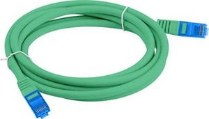 Lanberg PATCHCORD KAT.6A S/FTP LSZH CCA 2M ZIELONY FLUKE PASSED LANBERG 3