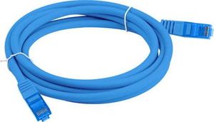 Lanberg PATCHCORD KAT.6A S/FTP LSZH CCA 1M NIEBIESKI FLUKE PASSED LANBERG 3