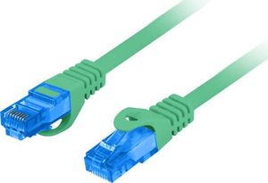 Lanberg Patchcord Cat.6A, S/FTP, LSZH, CCA, 15m, zielony (PCF6A-10CC-1500-G) 2
