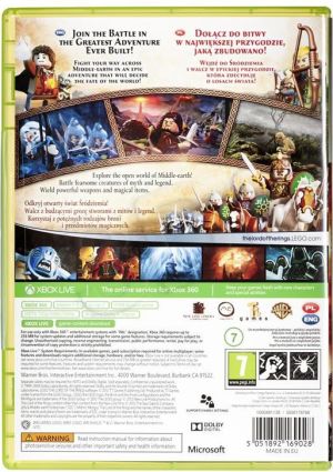 Lego Władca Pierścieni CLASSIC Xbox 360 2