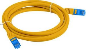 Lanberg PATCHCORD KAT.6A S/FTP LSZH CCA 0.5M POMARAŃCZOWY FLUKE PASSED LANBERG 3