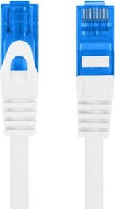 Lanberg PATCHCORD KAT.6A S/FTP LSZH CCA 0.5M BIAŁY FLUKE PASSED LANBERG 1