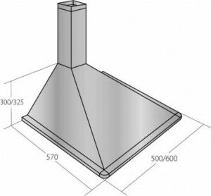 Okap Akpo WK-3 Elegant 60 Biały Lux 2