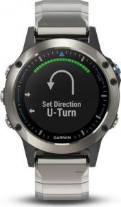 Smartwatch Garmin Quatix 5 Sapphire Srebrny  (010-01688-42) 2