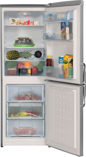 Lodówka Beko CSA 24021 S Srebrna 2