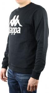 Kappa Bluza męska Sertum Rn Sweatshirt czarna r. S (703797-19-4006) 2