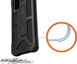 UAG Etui na telefon UAG Monarch do Samsung Galaxy S20 Black uniwersalny 3