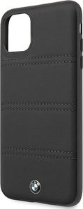BMW Etui hardcase BMW BMHCN65PELBK iPhone 11 Pro Max czarny/black Signature Horizontal Lines 3