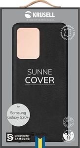 Krusell Krusell SunneCover Sam G985 S20+ czarny /black 61956 3