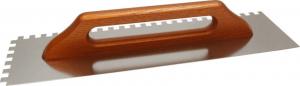 EPM paca nierdzewna rękojeść drewniana 130x380mm ząb 10 (E-313-8384) 1
