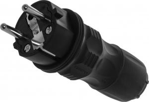 Volteo Wtyczka Prosta 2p+z, 16a Extreme Uni Ip54 Czarna 4
