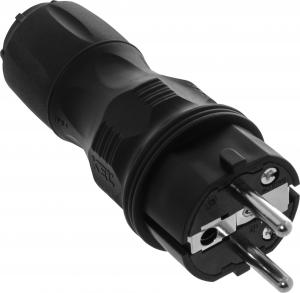 Volteo Wtyczka Prosta 2p+z, 16a Extreme Uni Ip54 Czarna 5