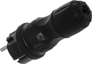 Volteo Wtyczka Prosta 2p+z, 16a Extreme Uni Ip54 Czarna 7