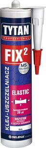 Tytan KLEJ MONTAŻOWY FIX2 ELASTIC 290ML BIAŁY TYTAN 1