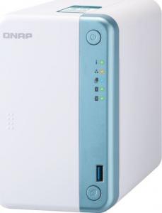 Serwer plików Qnap Serwer plików TS-251D-2G / 0 RAID / 2x 2 TB HDD 3
