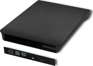 Kieszeń Qoltec na napęd CD/DVD SATA - USB 2.0 (51863) 1