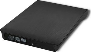 Kieszeń Qoltec na napęd CD/DVD SATA - USB 2.0 (51863) 2