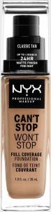 NYX Can't Stop Won't Stop Classic Tan 30ml 1