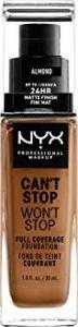 NYX Can't Stop Won't Stop Almond 30ml 1