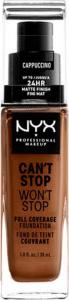 NYX Can't Stop Won't Stop Cappucino 30ml 1