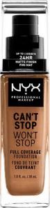 NYX Can't Stop Won't Stop Deep Sable 30ml 1